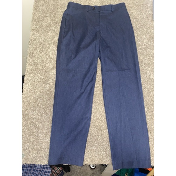 Ralph Lauren Other - Ralph Ralph Lauren Dress Pants Mens 34x32 Blue Polyester, Rayon & Elastane Blend